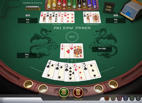 Play pai gow poker free  In Face Up Pai Gow Poker, you start with seven cards and make the best 5-card and 2-card hands that rank higher than the dealer’s hand